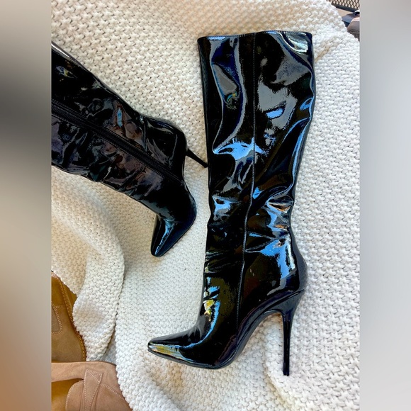 Jessica Simpson Cassi Stiletto Boot black size 6.5 - Picture 8 of 10